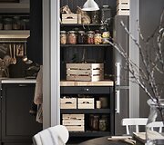 Virtuvės sodyboje planavimas su IKEA