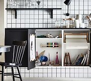 Virtuvės sodyboje planavimas su IKEA