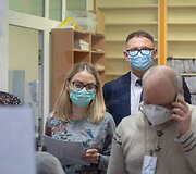 Vilniaus miesto klinikinės ligoninės medikų vakcinacija nuo COVID-19