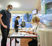 Vilniaus miesto klinikinės ligoninės medikų vakcinacija nuo COVID-19