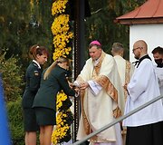 &Scaron;ilinių atlaiduose buvo meldžiamasi už pasieniečius, policininkus, ugniagesius, kitus teisėsaugininkus ir jų &scaron;eimas 