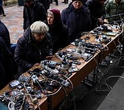 Ukrainiečiai grįžta į rusų karių suniokotas vietoves