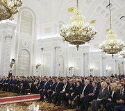 Rusija per ceremoniją Kremliuje aneksavo keturis Ukrainos regionus
