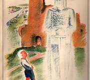 Kazys Binkis &bdquo;Keistutis pas Gediminą&ldquo;, &scaron;ių dienų pasaka. Iliustracijos dailininko Liudo Vilimo. I&scaron;leista 1940 m. vasario 16 d. Kaune.
