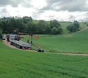 Pasvirę elektros stulpai Rusakalnio kaime