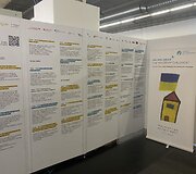 Pokalbiai Ukrainos stende Frankfurto knygų mugėje
