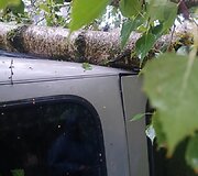 Audros padariniai Verkių gatvėje 23, Vilnius