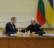Lietuvos Vyriausybės vizitas Kyjive