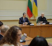 Lietuvos Vyriausybės vizitas Kyjive