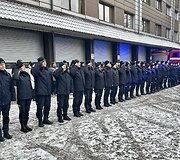Lietuvos ugniagesiai gelbėtojai Tylos minute pagerbė žuvusio kolegos Rolando Venslauskio atminimą