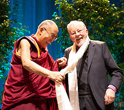 Dalai Lama ir prof. Vytautas Landsbergis