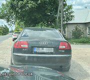 Policijos sulaikyti automobiliai