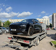 Policijos sulaikyti automobiliai