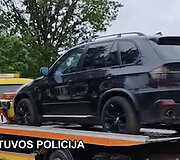 Policijos sulaikyti automobiliai