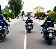 Utenoje &ndash; įspūdinga policijos ir visuomenės &scaron;ventė