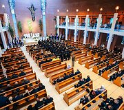 Utenoje &ndash; įspūdinga policijos ir visuomenės &scaron;ventė