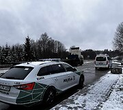 Reido metu pareigūnai tikrino stambiagabaričių automobilių vairuotojus