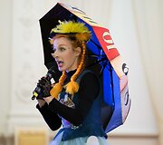 Prezidentas ir pirmoji ponia Kalėdų eglutės įžiebimo &scaron;ventėje