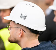 M. K. Čiurlionio koncertų centro statybvietėje įkasta simbolinė kapsulė