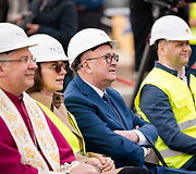 M. K. Čiurlionio koncertų centro statybvietėje įkasta simbolinė kapsulė