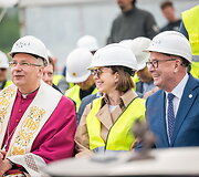 M. K. Čiurlionio koncertų centro statybvietėje įkasta simbolinė kapsulė