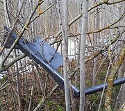 Latvijoje nukritęs dronas