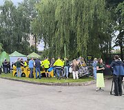 Konteinerio krata Kaune: paai&scaron;kėjo, ar kauniečiai moka rū&scaron;iuoti plastiką