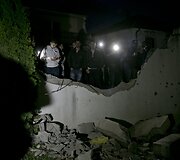 Kumanovo miestas po pasibaigusios operacijos prie&scaron; numanomą ginkluotą albanų grupuotę