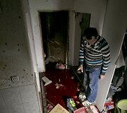 Kumanovo miestas po pasibaigusios operacijos prie&scaron; numanomą ginkluotą albanų grupuotę