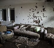 Kumanovo miestas po pasibaigusios operacijos prie&scaron; numanomą ginkluotą albanų grupuotę