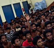 Nelegalūs imigrantai i&scaron; Banglade&scaron;o ir Mianmaro