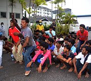Nelegalūs imigrantai i&scaron; Banglade&scaron;o ir Mianmaro