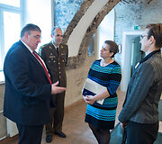Juozas Olekas sustiko su Vokietijos Bundestago gynybos komiteto pirmininko pavaduotoju dr. Karl A. Lamers ir Vokietijos ambasadore