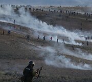 Bolivijos gyventojai protestuoja dėl geresnio susisiekimo keliais