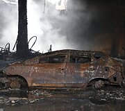 Gaisras avalynės fabrike Filipinuose