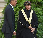Barakas Obama su Omano atstovu Fahd bin Mahmud al-Said