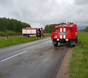 &bdquo;Peugeot&ldquo; avarija Lumpėnuose