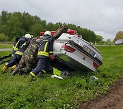 &bdquo;Peugeot&ldquo; avarija Lumpėnuose
