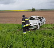 &bdquo;Peugeot&ldquo; avarija Lumpėnuose