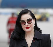 Burleskos &scaron;okėja Dita Von Teese