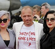 Gery Keszler, Kelly Osbourne ir Dita Von Teese
