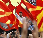 Opozicijos lyderis Zoranas Zaevas