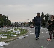 Makedoniečiai protestuose reikalauja ministro pirmininko atsistatydinimo