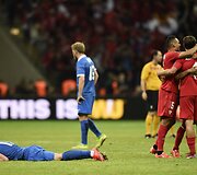 Europos futbolo lygos finale pergalę &scaron;venčia &bdquo;Sevillos&ldquo; komanda žaidusi prie&scaron; Dnepropetrovsko &bdquo;Dnipro&ldquo;