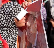Masinė vestuvių ceremonija Palestinoje, kurias finansavo Turkijos valdžia ir &bdquo;Hamas&ldquo; rėmėjai