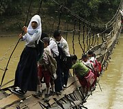 Kelionė į mokyklą Indonezijoje