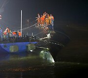 Per naktį tęsėsi gelbėjimo operacija