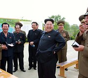 &Scaron;iaurės Korėjos lyderis Kim Jong Unas