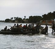 Graikijos Koso saloje i&scaron;silaipinę pabėgeliai i&scaron; Afganistano ir Sirijos
