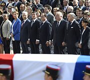Paryžiaus Panteone perlaidoti keturi prancūzų pasiprie&scaron;inimo naciams didvyriai